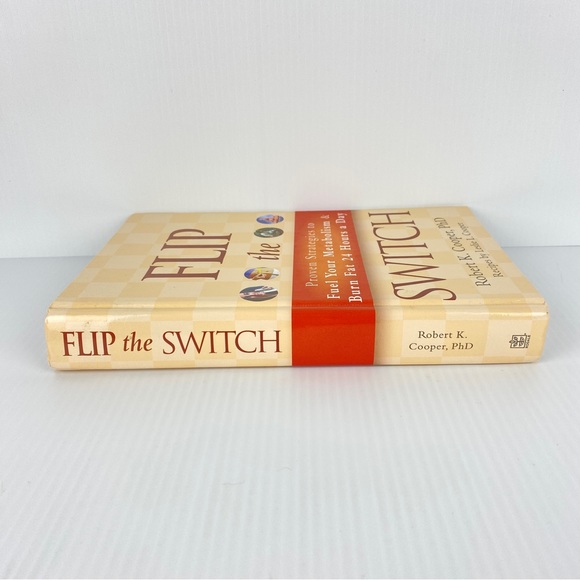 Flip the Switch Weight Loss Book by Robert K Cooper Hardcover with Recipes - Picture 5 of 13